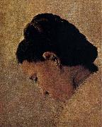 Georges Seurat Head Portrait of the Girl